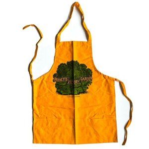 Vintage Crockett’s Victory Garden Mustard Yellow Apron A Happy Cooker Product